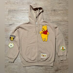Disney Winnie the Pooh Soft Feel Tan Hoodie Jacket